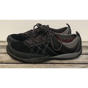 Merrell Shoes Womens Size 8 Black Suede Trail Walking Athletic Sneaker J46580